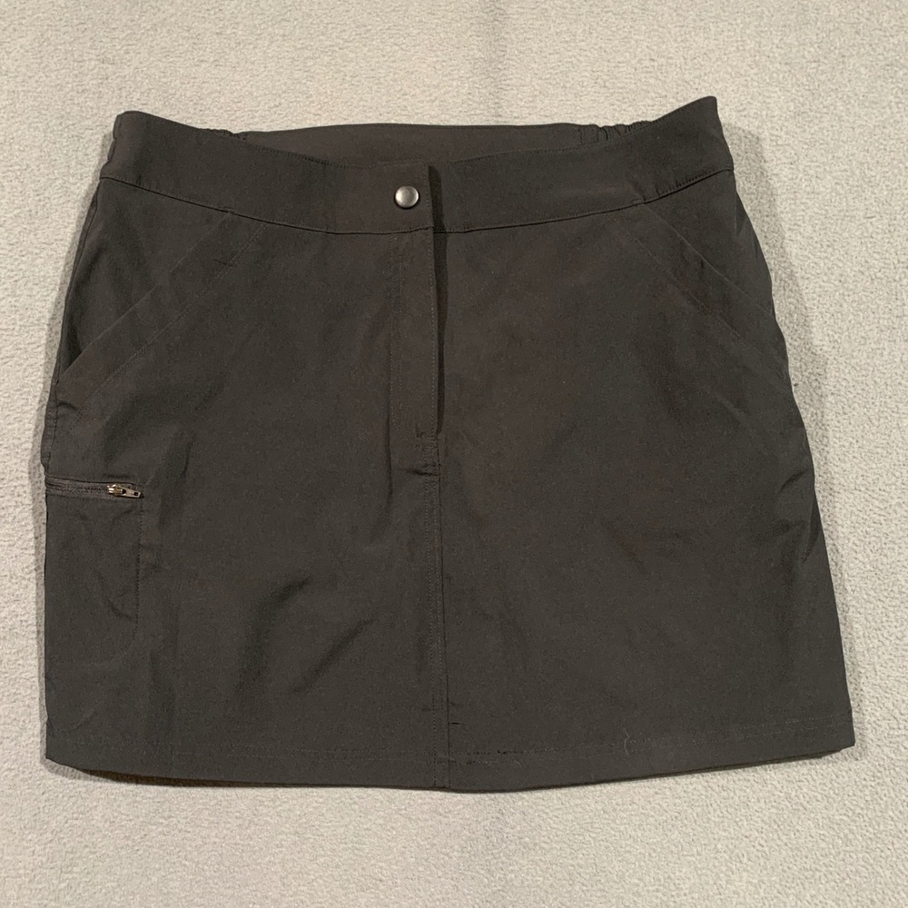 32‎ Degrees Cool Womens Black Active Skort Built-in Shorts Pocket Size L